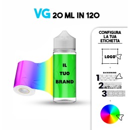 Personalizzato - Glicerina Vegetale 20ml in 120