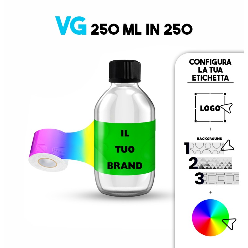 Personalizzato - Glicerina Vegetale 250ml in 250