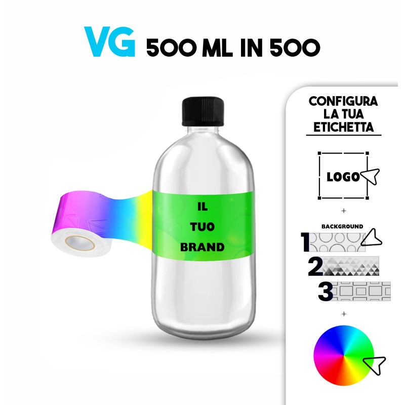Personalizzato - Glicerina Vegetale 500ml in 500
