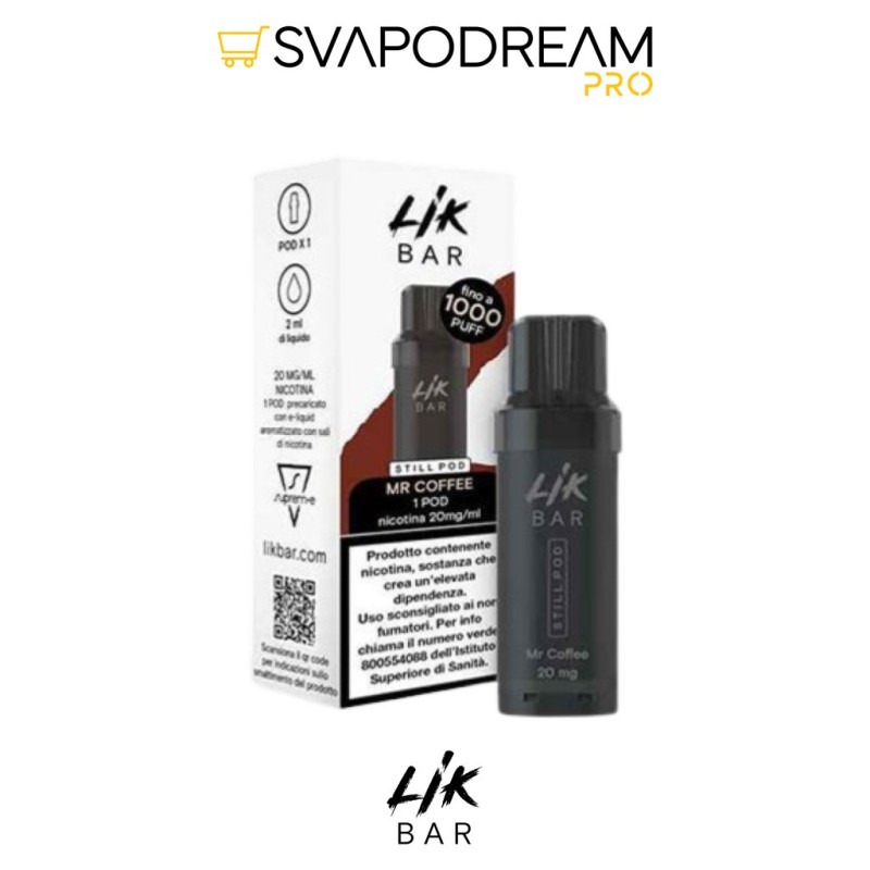 Lik Bar Still Pod Mr Coffee 20mg