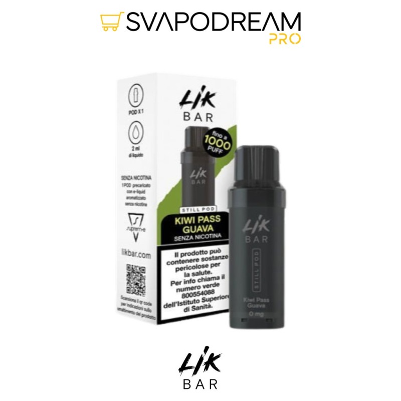 Lik Bar Still Pod Kiwi Passion Guava 10/20 mg