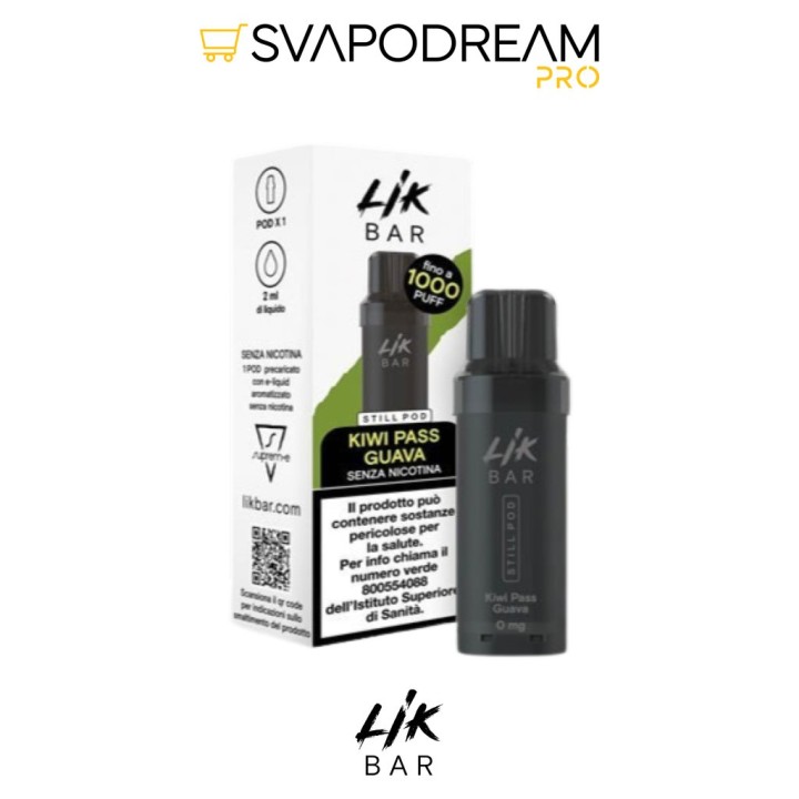 Lik Bar Still Pod Kiwi Passion Guava 10/20 mg