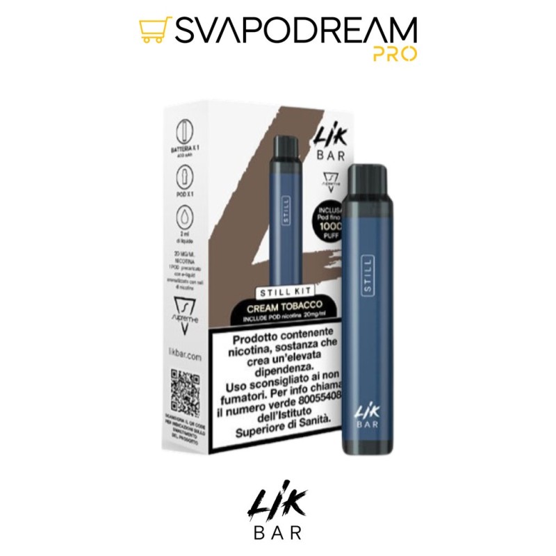 Lik Bar Still Blue Denim Kit Cream Tobacco