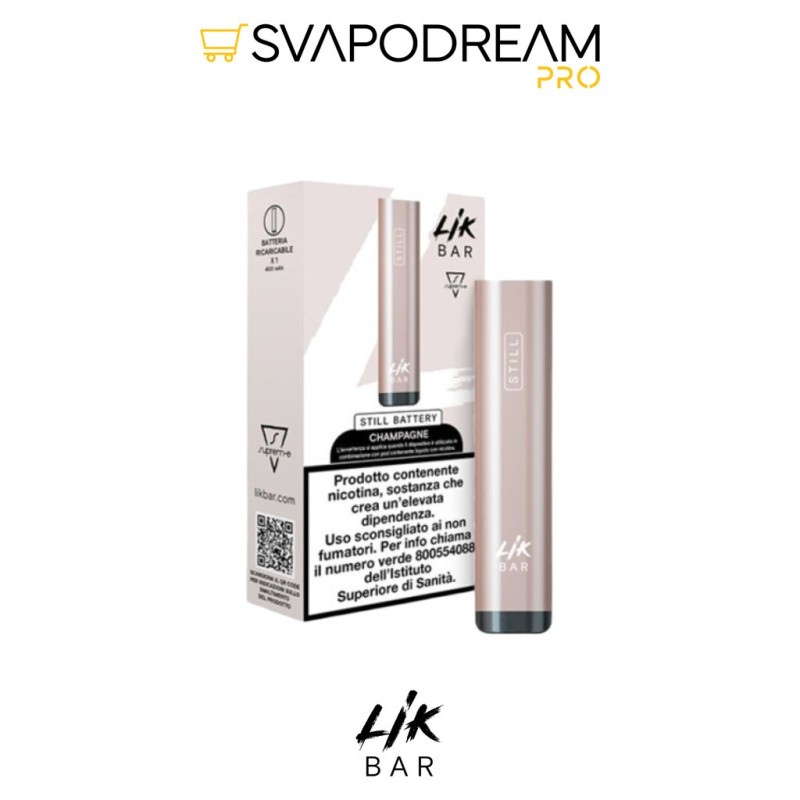 Lik Bar Still Batteria 400mAh Suprem-e | Svapodream
