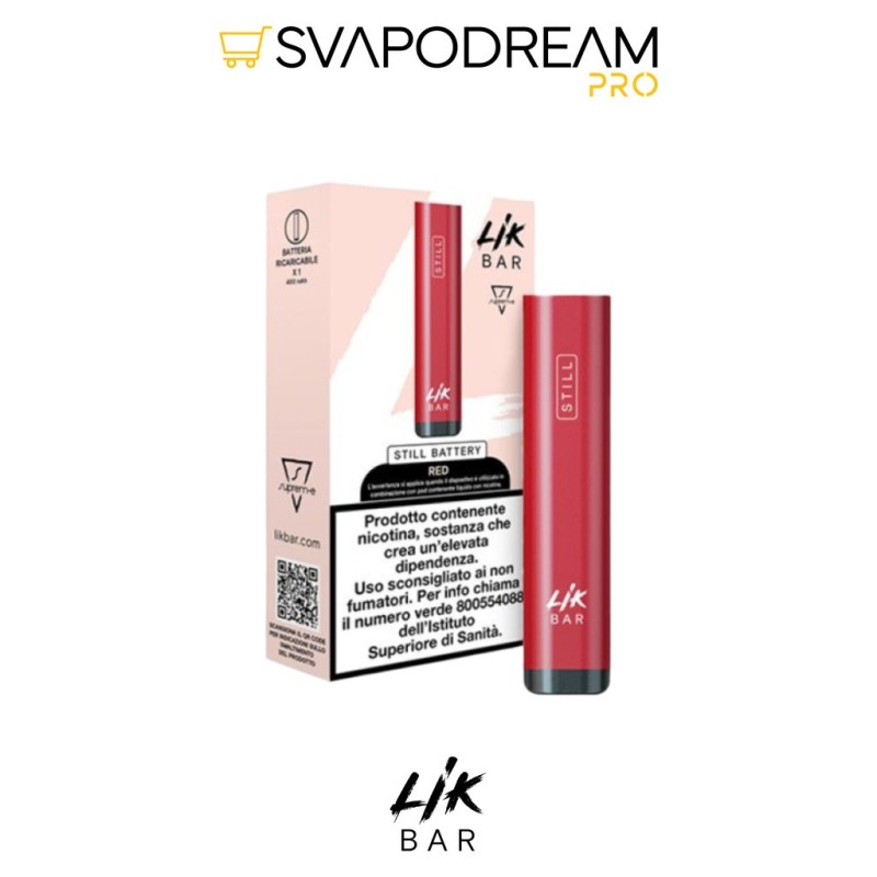 Lik Bar Still Batteria 400mAh Suprem-e | Svapodream