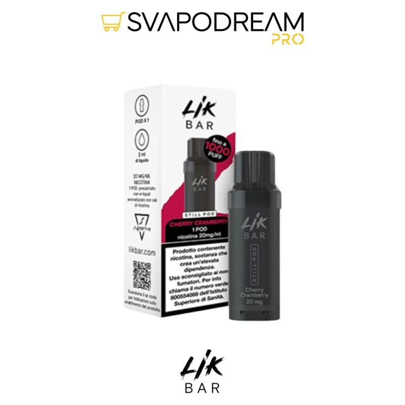 Lik Bar Still Pod Cherry Cranberry 1pz | Svapodream