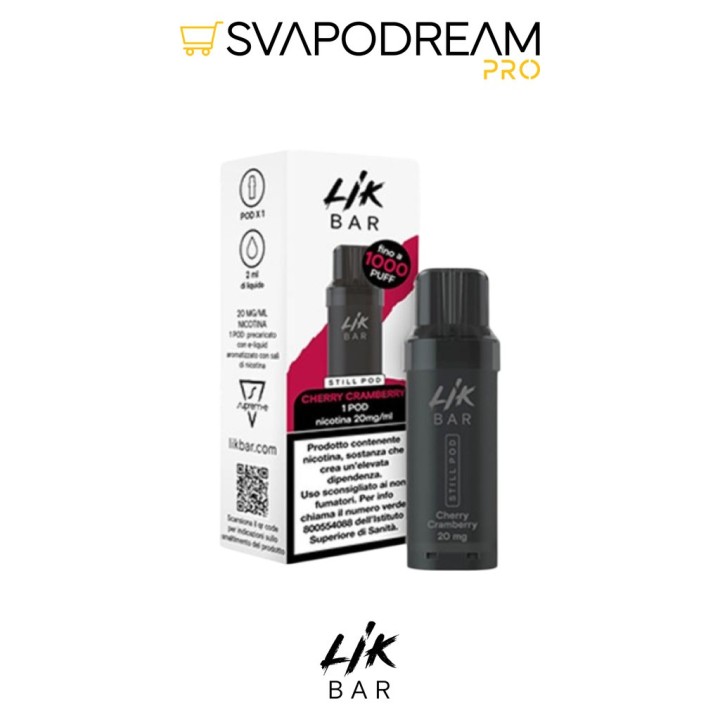 Lik Bar Still Pod Cherry Cranberry 1pz | Svapodream