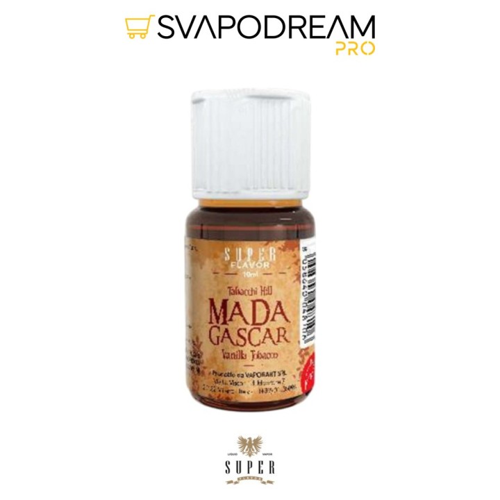 Aroma Madagascar Super Flavor 10ml Tabacco | Svapodream