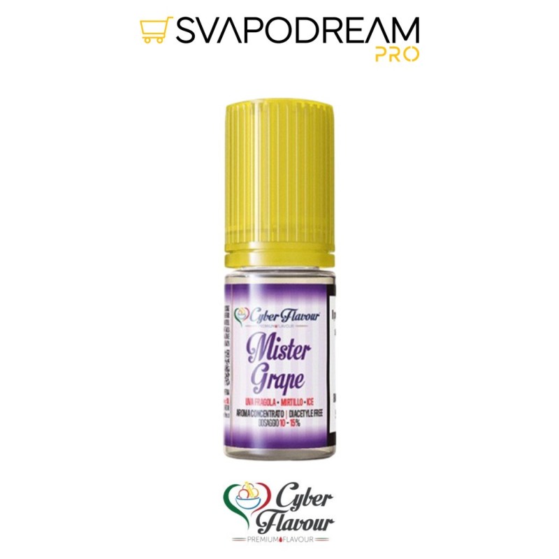 CYBER FLAVOUR - Aroma FreshFruity MR GRAPE