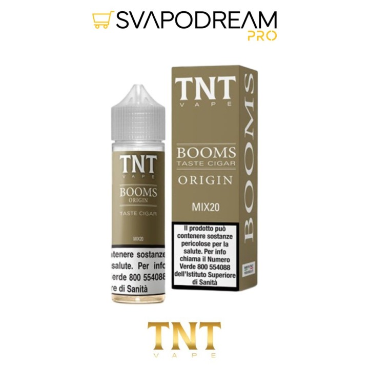 TNT VAPE - Liquido Mix&Vape 20ml BOOMS ORIGIN