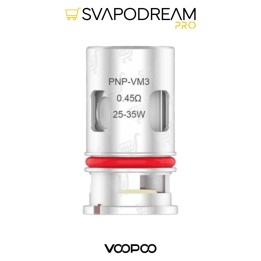 VOOPOO - Resistenze PnP-VM3 0.45 Ohm 5pz