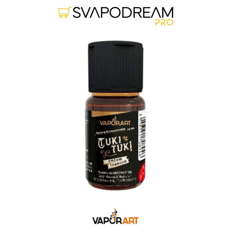 Tuki Tuki Vaporart Aroma 10ml Tabacco e Cookie | Svapodream