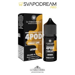 LA TABACCHERIA - Aroma Concentrato 10ml 4POD Single Line LATAKIA