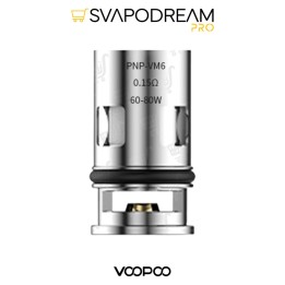 Resistenze Voopoo PnP-VM6 0.15 ohm 5pz | Svapodream