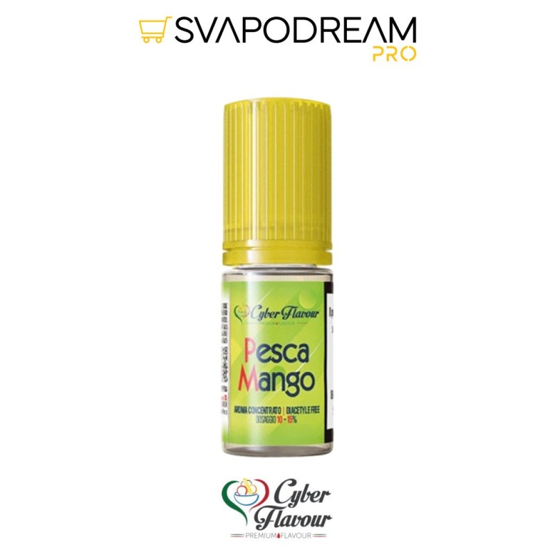 CYBER FLAVOUR - Aroma Concentrato Plus 10ml PESCA MANGO