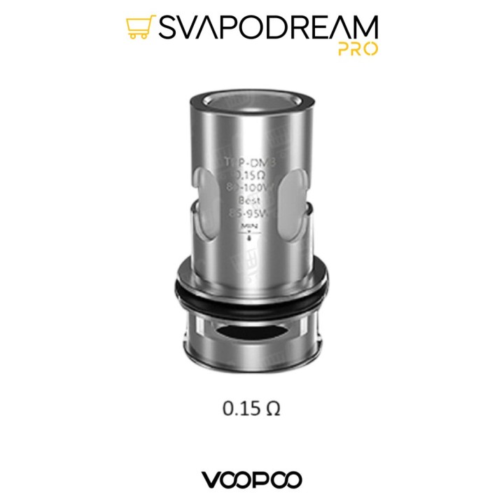 VOOPOO - Resistenze TPP DM3 3pz