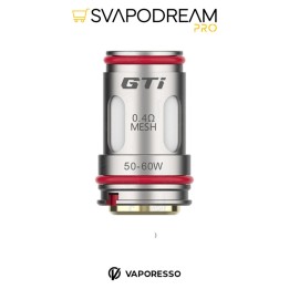 Resistenze GTi Vaporesso 0,2/0,4 ohm 5pz | Svapodream