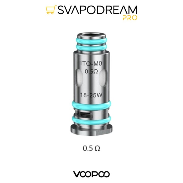 Resistenze Voopoo ITO per Drag Q 5 pz | Svapodream