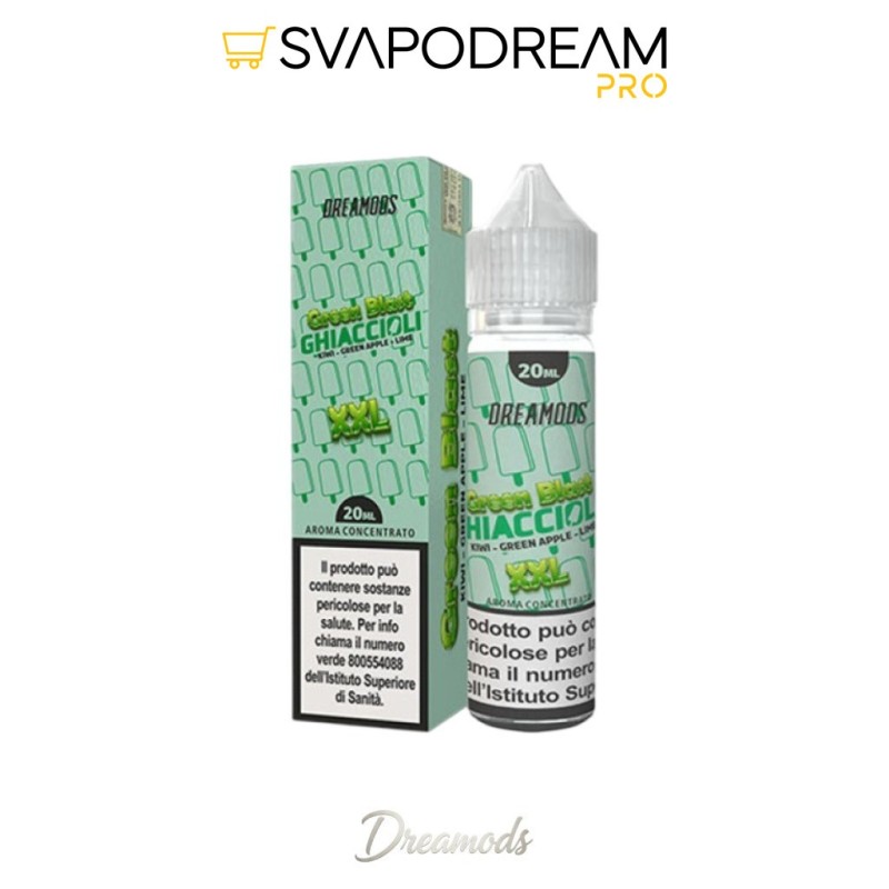 DREAMODS - Aroma Shot 20ml Ghiaccioli GREEN BLAST XXL