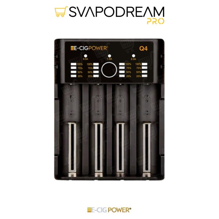 E-CIG POWER - Caricabatterie Q4