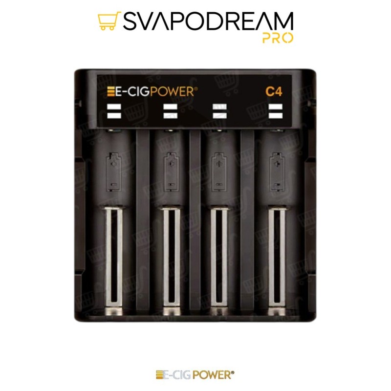 E-CIG POWER - Caricabatterie C4