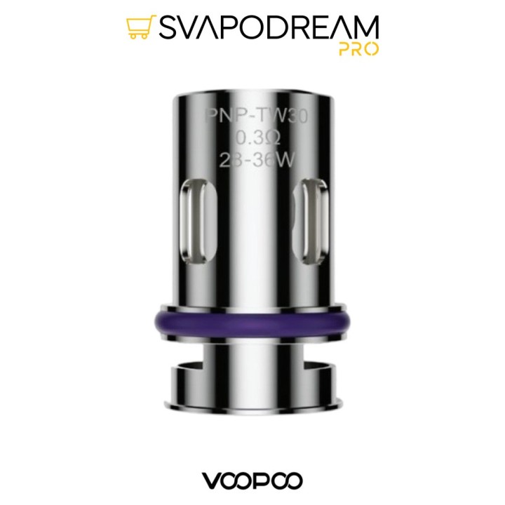 Resistenze Voopoo PnP TW 0.15-0.3Ω 5pz | Svapodream