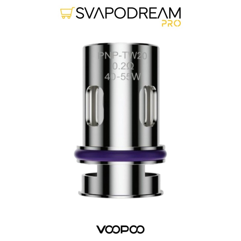 Resistenze Voopoo PnP TW 0.15-0.3Ω 5pz | Svapodream