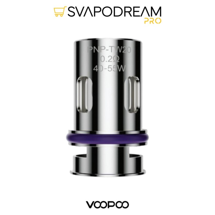 Resistenze Voopoo PnP TW 0.15-0.3Ω 5pz | Svapodream