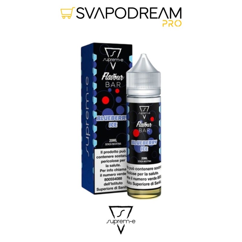 SUPREM-E - Liquido Mix&Vape 20ml Flavour Bar BLUEBERRY ICE