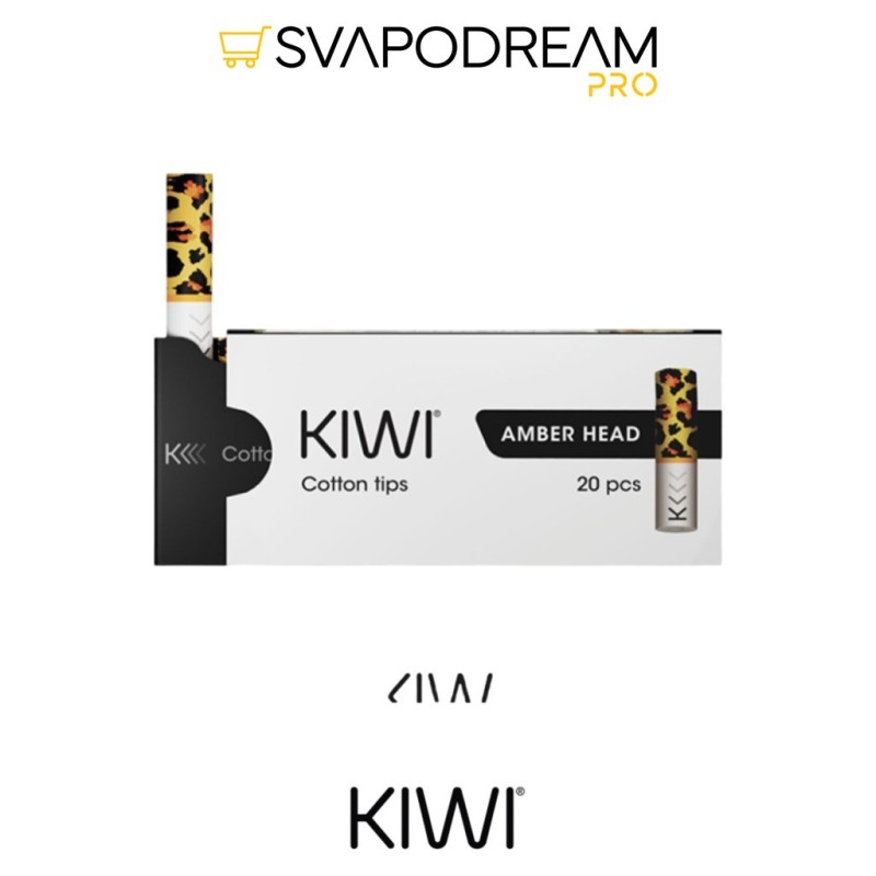Filtri KIWI Colorati 20pz in Cotone | Svapodream