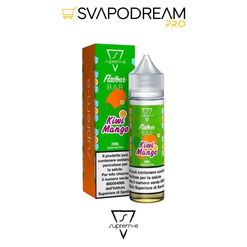 SUPREM-E - Liquido Mix&Vape 20ml Flavour Bar KIWI PASSION FRUIT MANGO