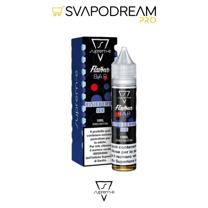 SUPREM-E - Liquido Mix&Vape 10ml Flavour Bar BLUEBERRY ICE