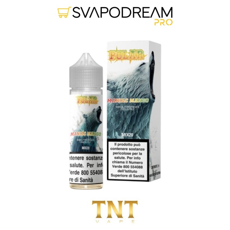 TNT VAPE - Liquido Mix&Vape 20ml Polar MANIAC MANGO
