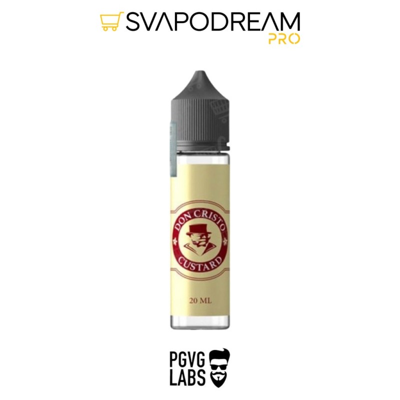 PGVG LABS - Liquido Mix&Vape 20ml DON CRISTO CUSTARD