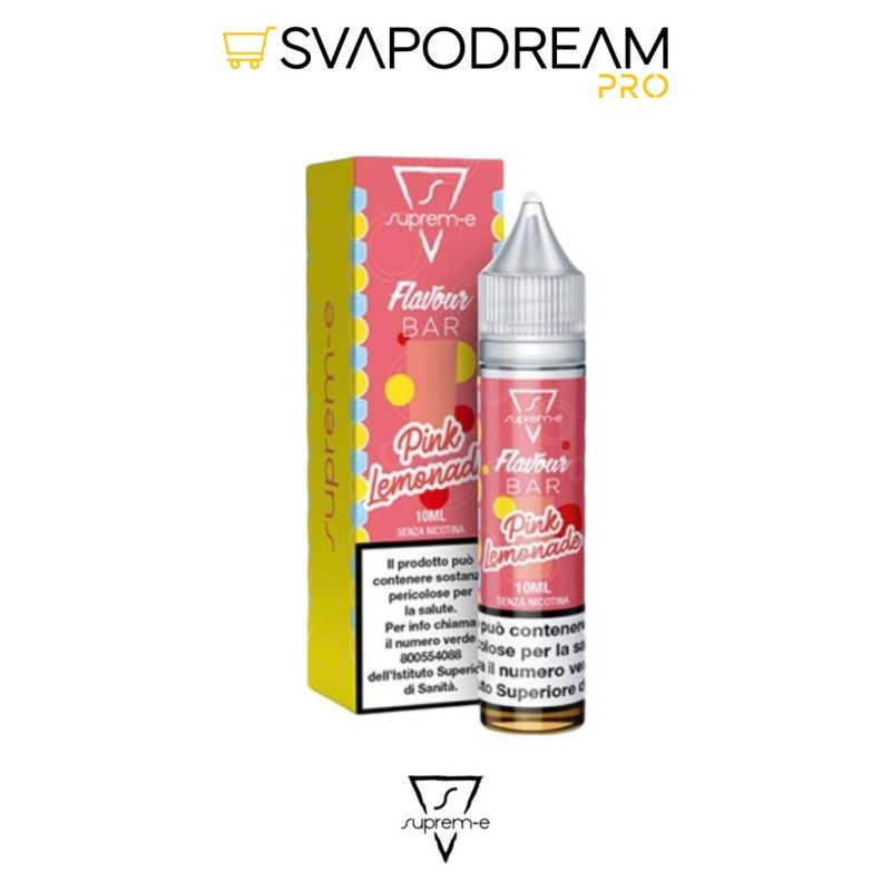 SUPREM-E - Liquido Mix&Vape 10ml Flavour Bar PINK LEMONADE