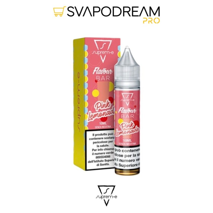 SUPREM-E - Liquido Mix&Vape 10ml Flavour Bar PINK LEMONADE