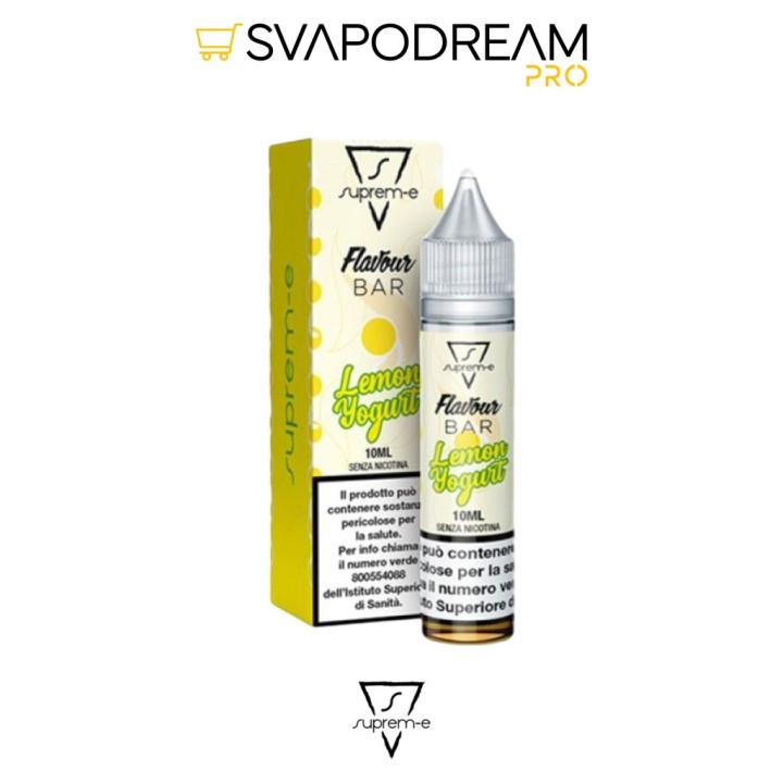 SUPREM-E - Liquido Mix&Vape 10ml Flavour Bar LEMON YOGURT