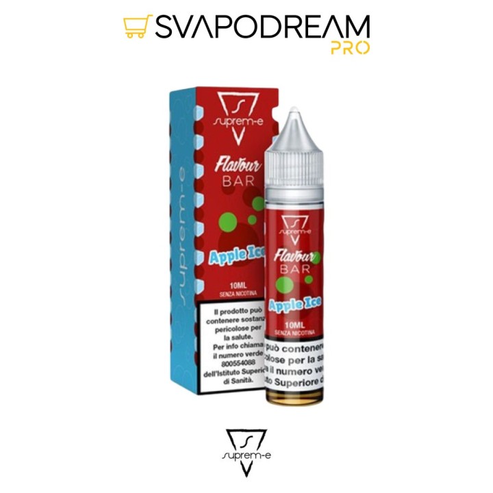 SUPREM-E - Liquido Mix&Vape 10ml Flavour Bar APPLE ICE