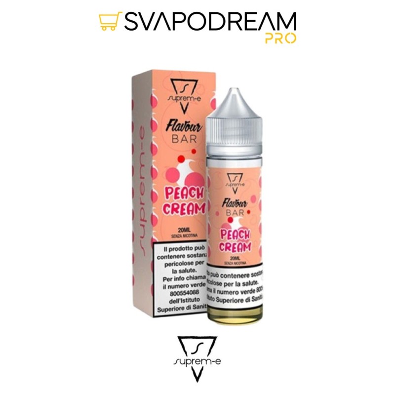 SUPREM-E - Liquido Mix&Vape 20ml Flavour Bar PEACH CREAM