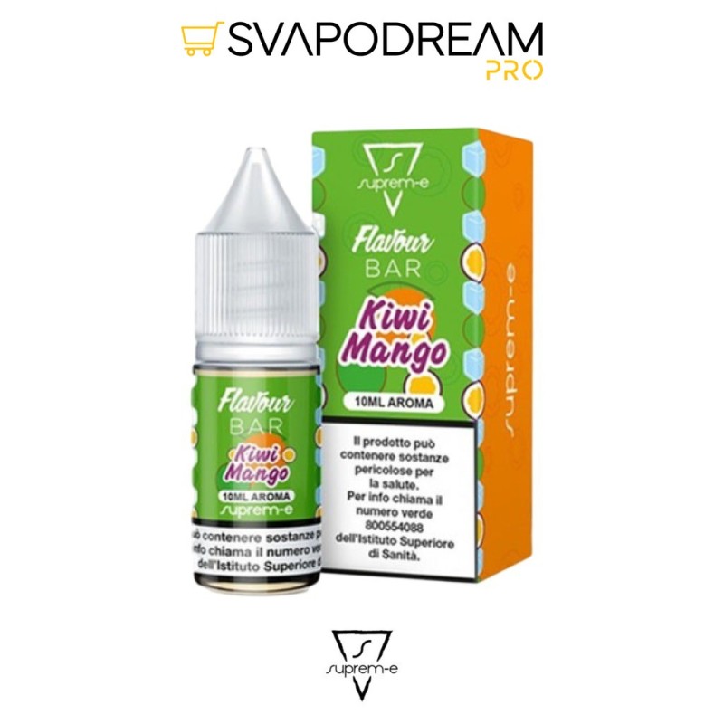 SUPREM-E - Aroma Concentrato 10ml Flavour Bar KIWI PASSION FRUIT MANGO