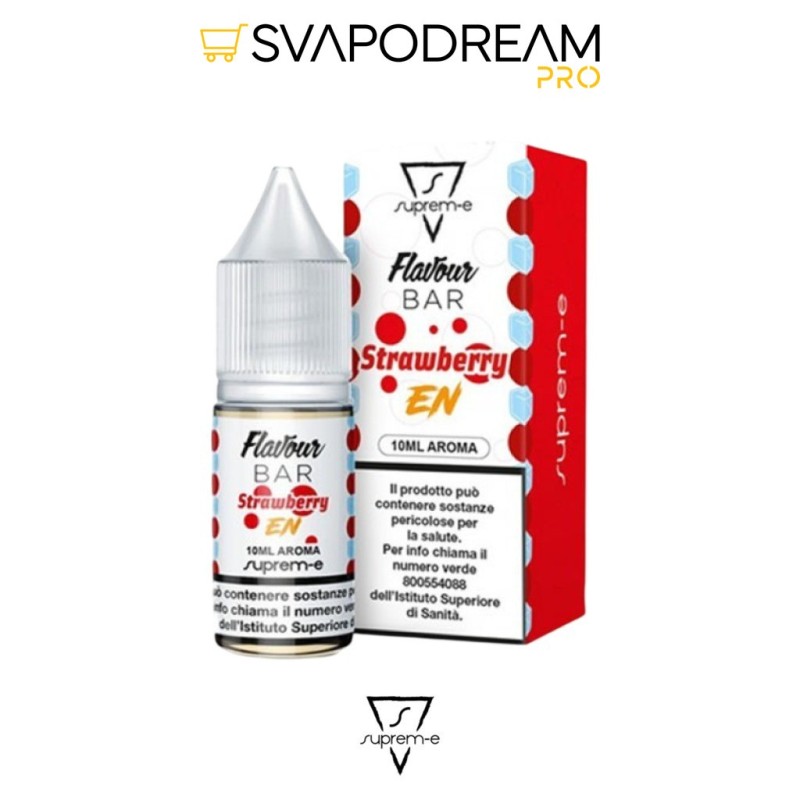 SUPREM-E - Aroma Concentrato 10ml Flavour Bar STRAWBERRY ENERGY