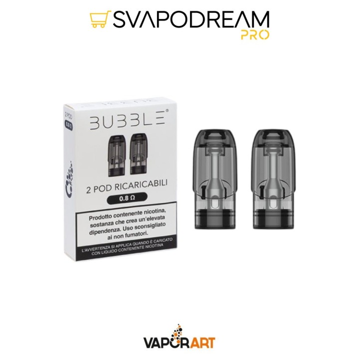 BUBBLE VAPORART Cartuccia Pod 2pz