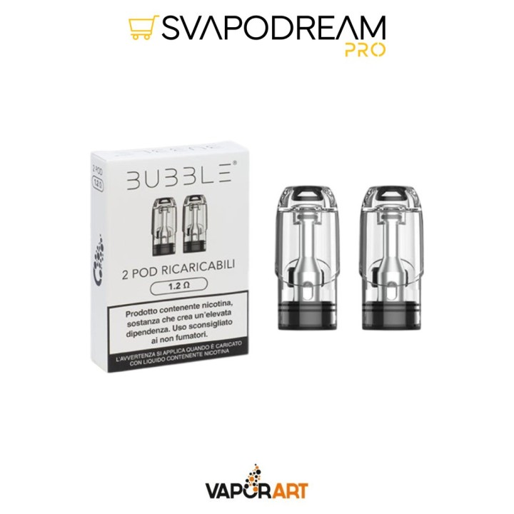 BUBBLE VAPORART Cartuccia Pod 2pz