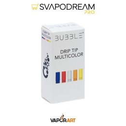BUBBLE VAPORART Drip Tip Multicolor 5pz