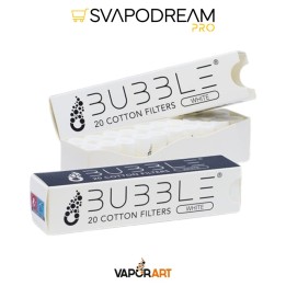 BUBBLE VAPORART Filtri in Cotone 20pz