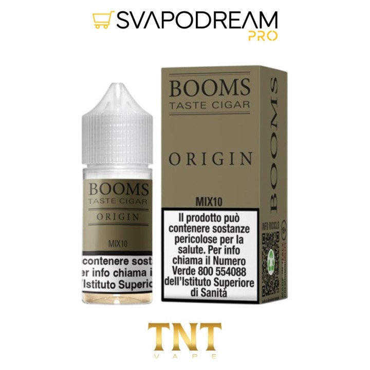 TNT VAPE - Liquido Mix&Vape 10ml BOOMS ORIGIN