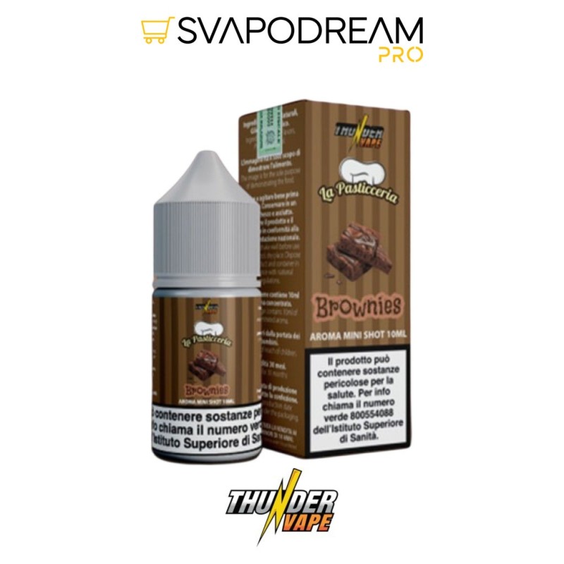 THUNDER VAPE - Aroma Mini Shot 10ml La Pasticceria BROWNIES
