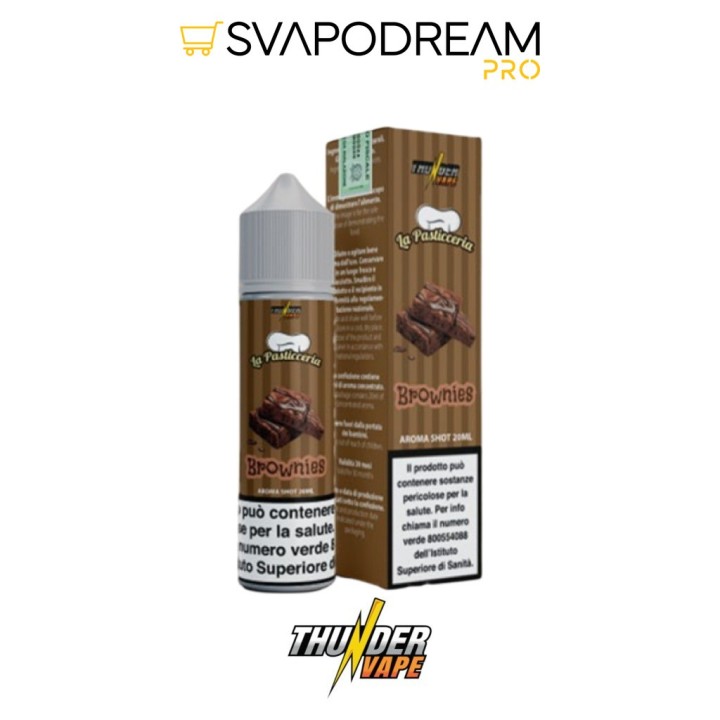 THUNDER VAPE - Aroma Shot 20ml La Pasticceria BROWNIES