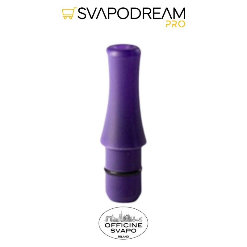 OFFICINE SVAPO - Drip Tip ZEUS COSMO METAL per KIWI