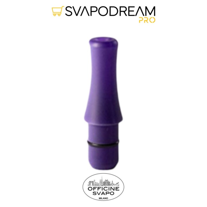 OFFICINE SVAPO - Drip Tip ZEUS COSMO METAL per KIWI